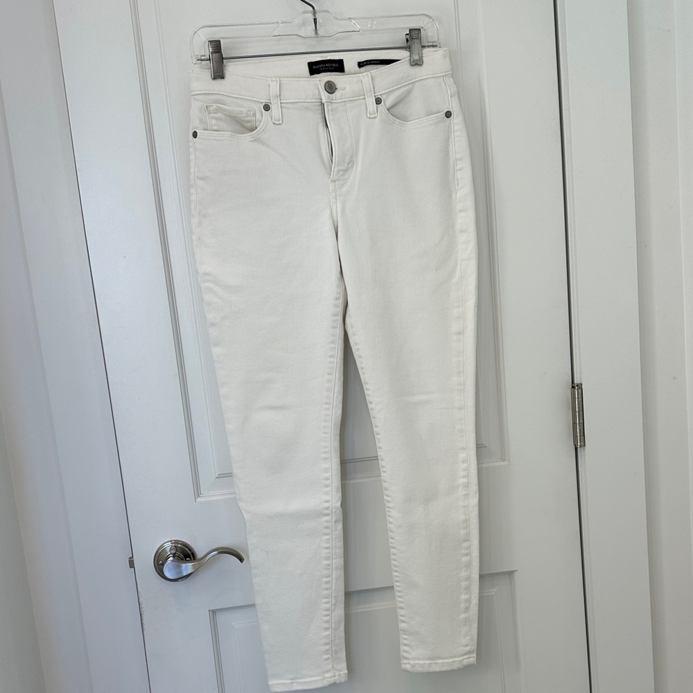 Banana Republic Mid-Rise Skinny Jeans